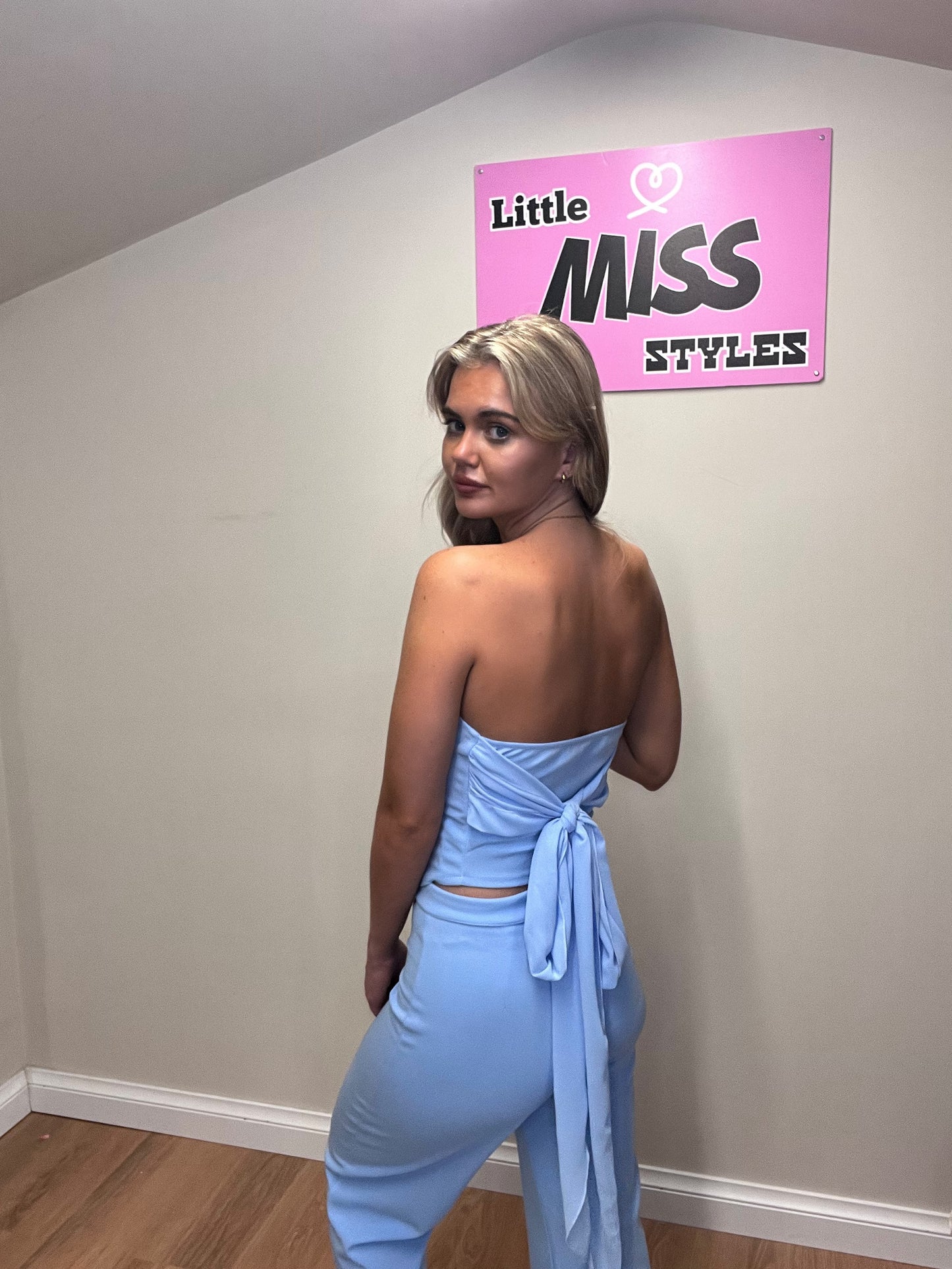 Bandeau Trouser set(various colours)