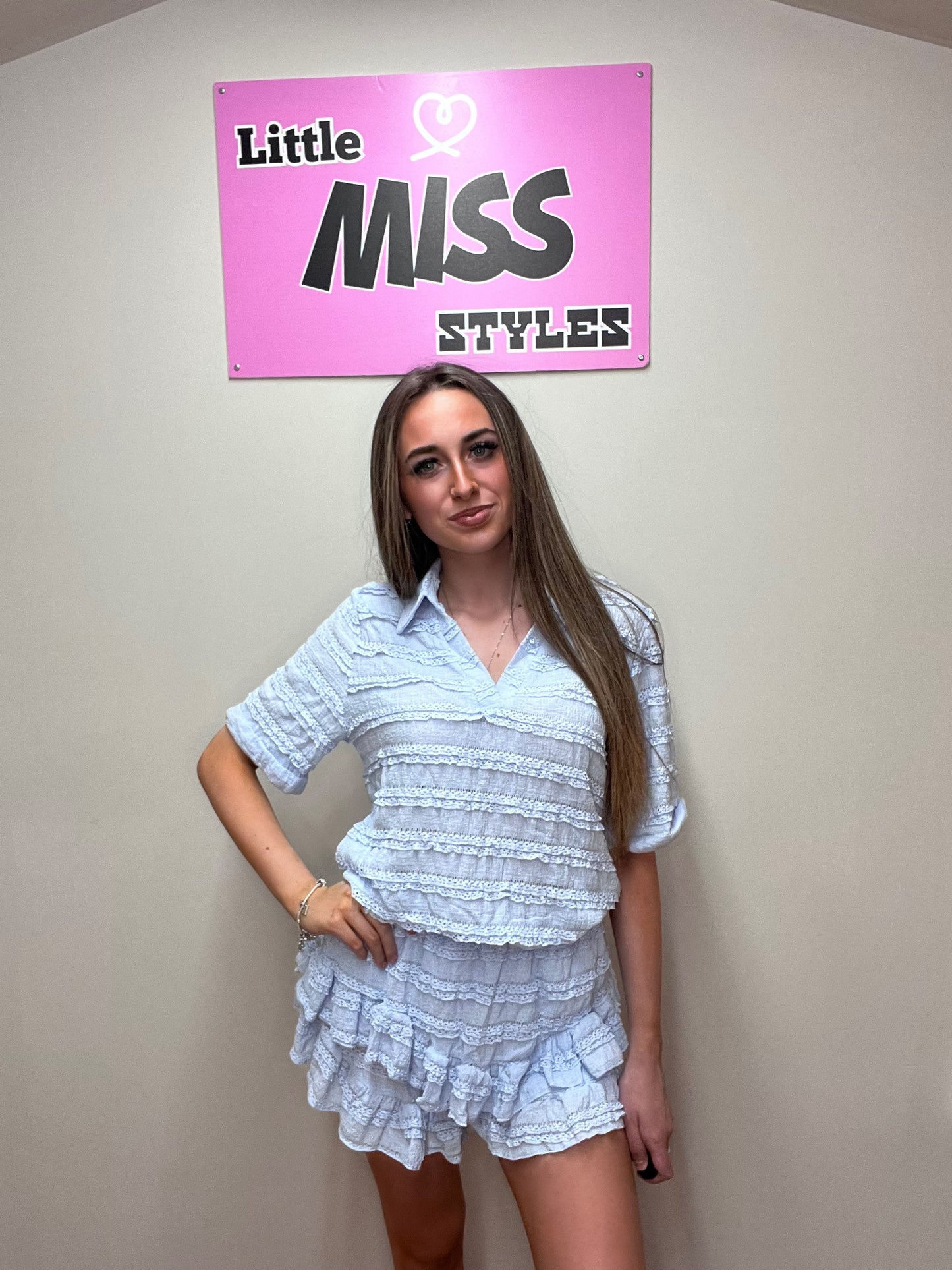 Ruffle skort sets