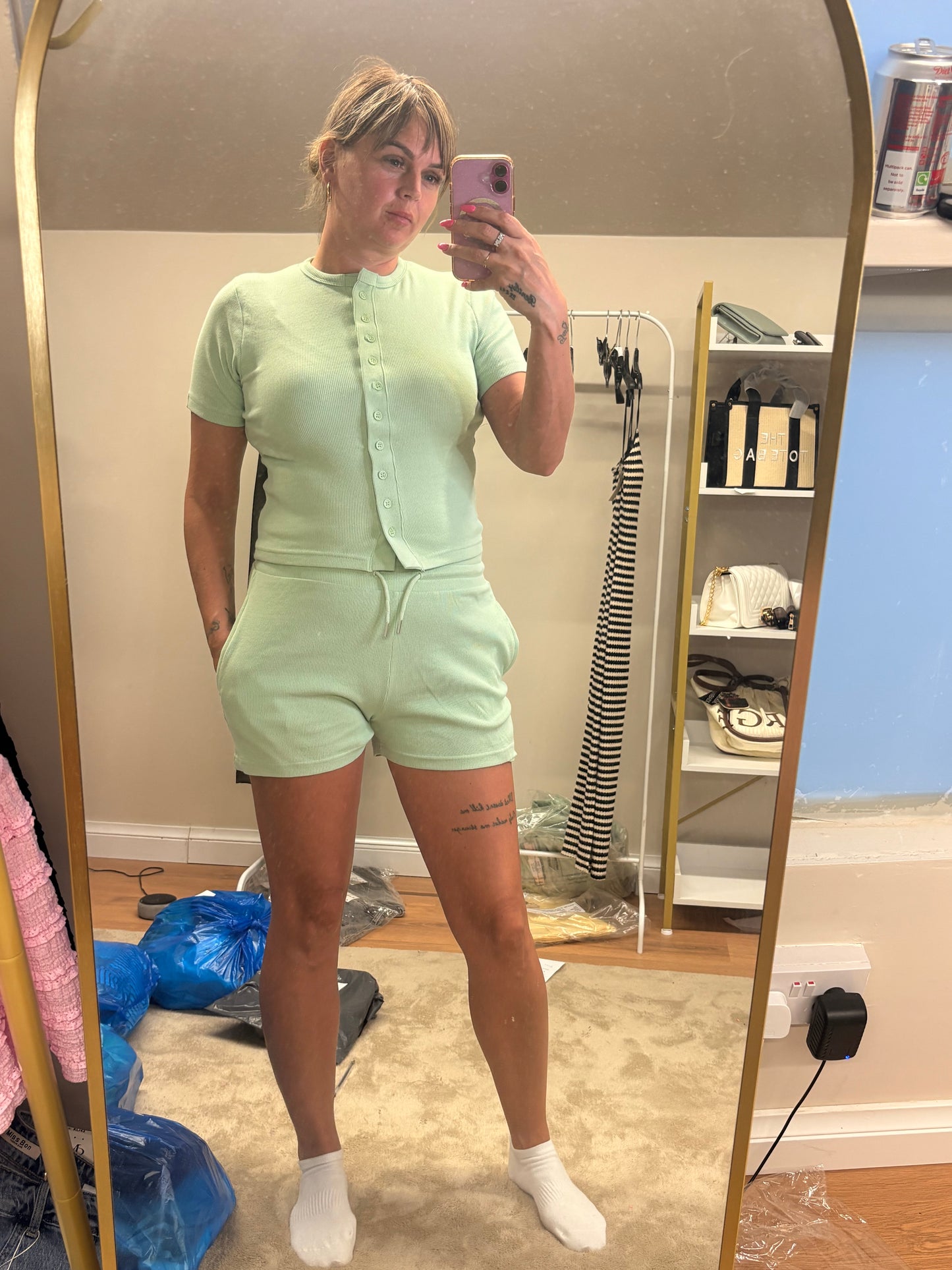 Mint molly Mae set