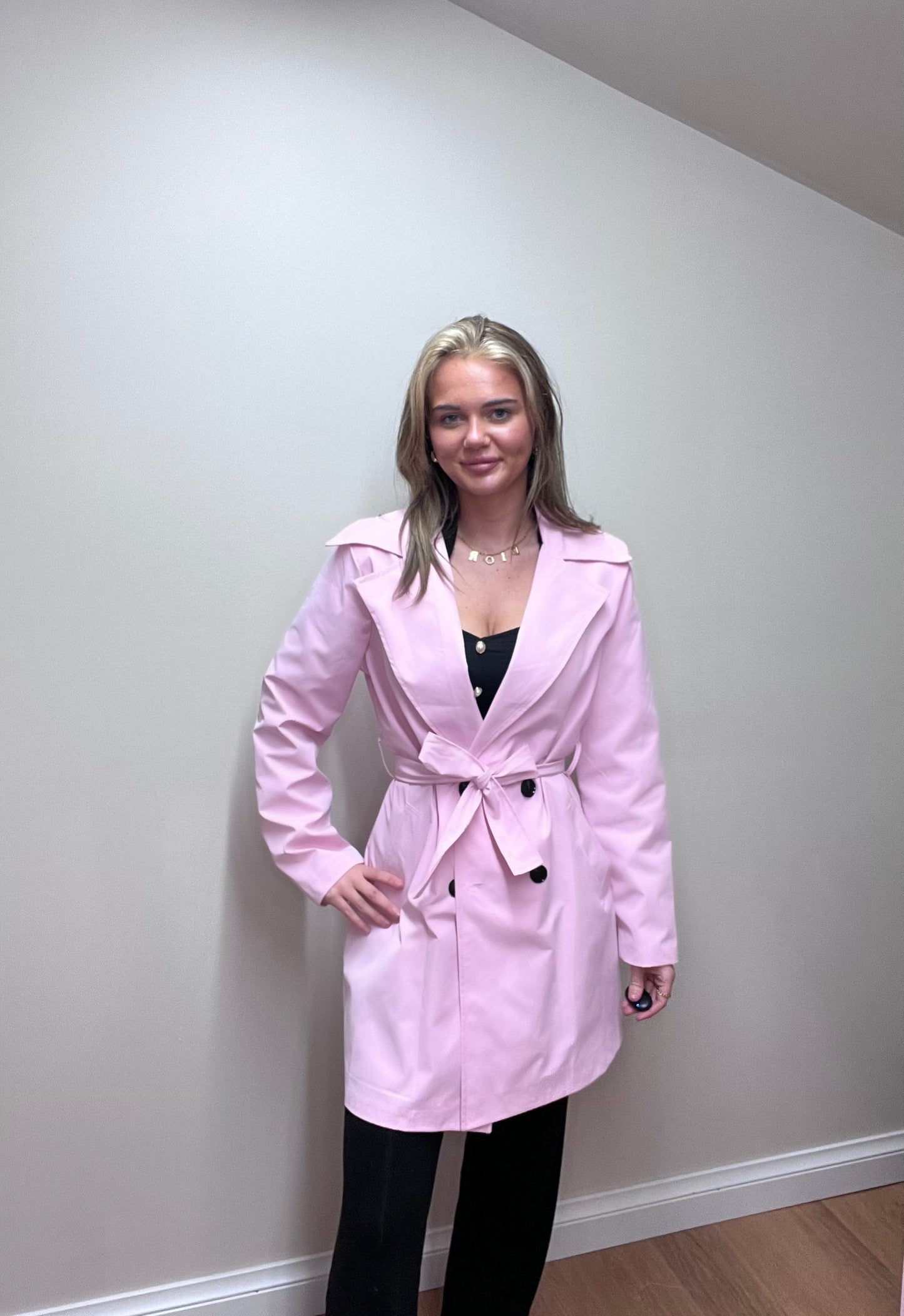 Light weight trench coat