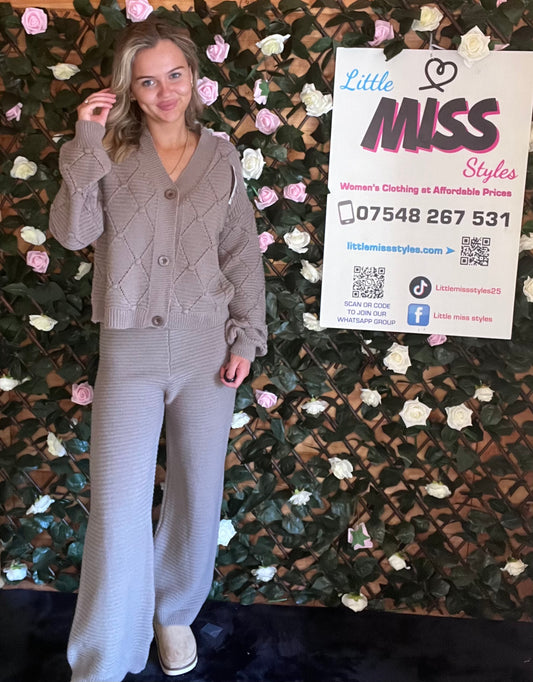 Cardigan co-ord