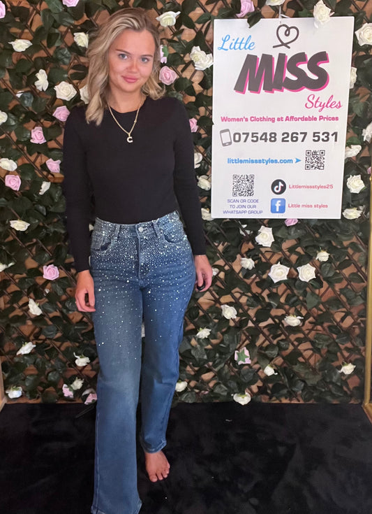Diamanté jeans