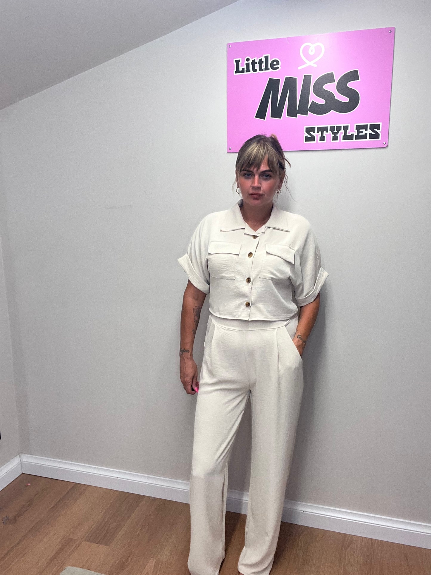 Trouser set.(various colours)