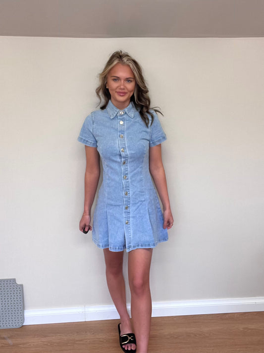 Denim dress