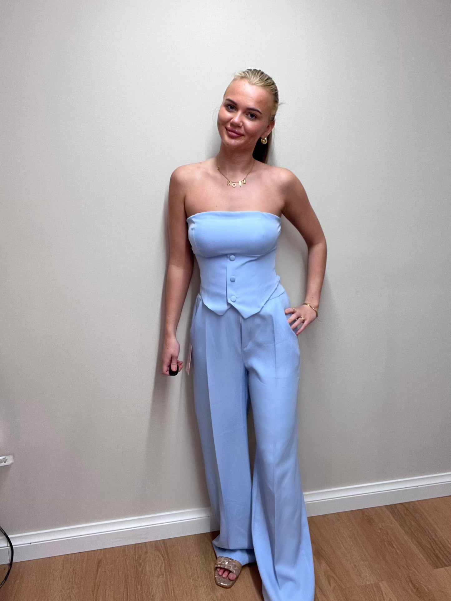 Two piece trouser set