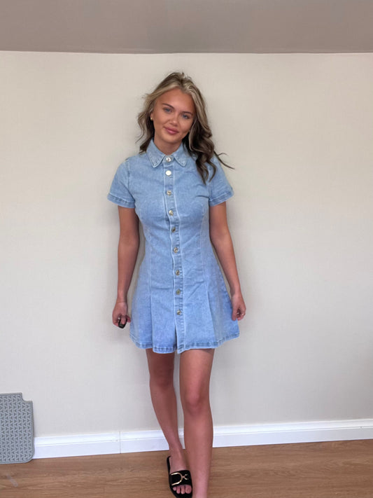 Denim dress