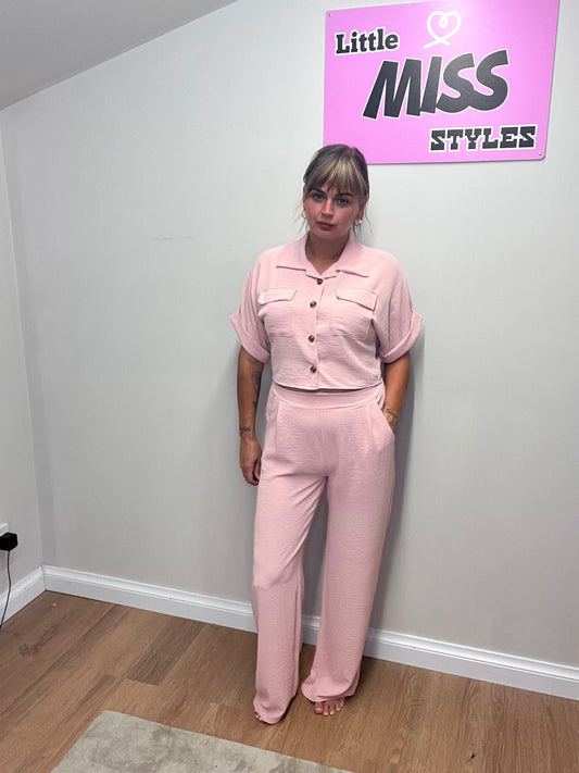 Trouser set.(various colours)