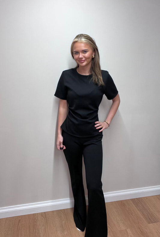 Cinched waist loungewear